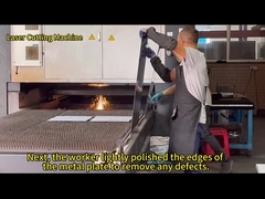 آلة قطع ليزر من الفولاذ المقاوم للصدأ 1500W لجهاز غسيل المطبخ اليدوي