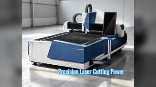 آلة القطع بليزر الألياف الصناعية PrecisionCut Pro