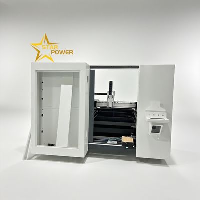 سعر جيد 3000W Roll Type Fiber Laser Cutter 4000x1500mm Slide Stroke الانترنت