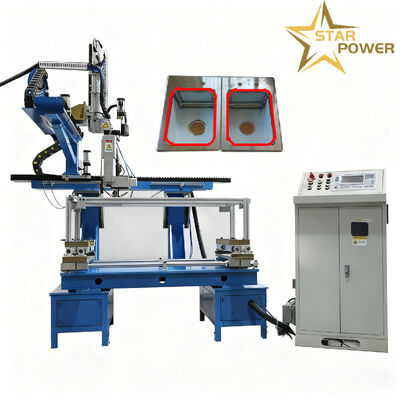 سعر جيد آلة لحام لوحة المغسلة التي يتم التحكم بها بواسطة CNC مع لحام سلس ومحاذاة دقة لغرف المطبخ الانترنت