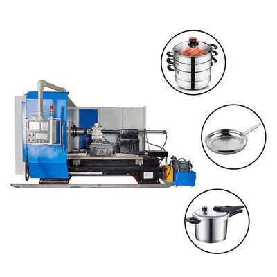 آلة الغزل المعدنية الأوتوماتيكية CNC لأواني الطبخ المصنوعة من الفولاذ المقاوم للصدأ معتمدة من ISO