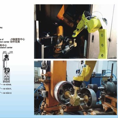 أوتو حمولة ذات فائدة صغيرة معالجة FANUC روبوت صناعية روبوت الذراع المتحكم للأدوات المطبوخة المنتج