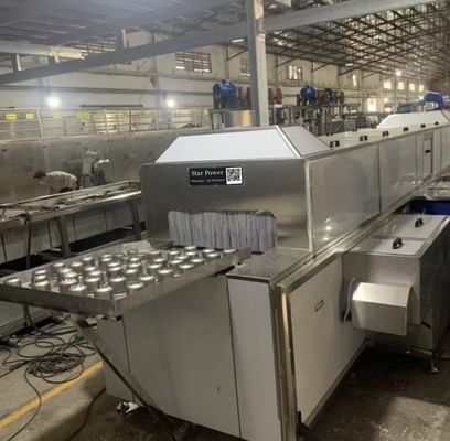 سعر جيد مصنع خط إنتاج معدات التنظيف والتجفيف الآلي الانترنت