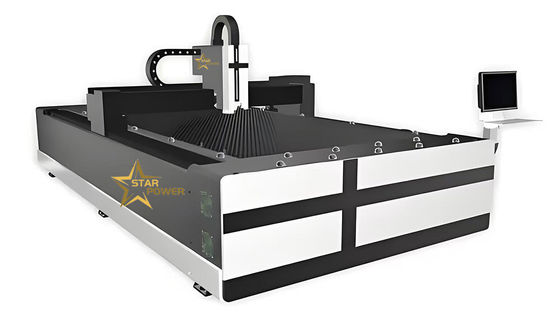 3KW عالية الطاقة الدقة CNC ليزر قطع الصفائح المعدنية لآلات الأثاث الميكانيكية الفضاء الجوي والصناعات الإلكترونية