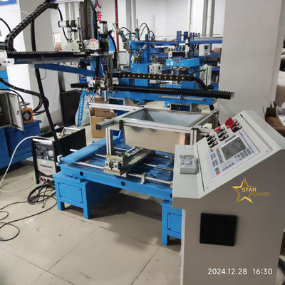 الصلب المقاوم للصدأ الصناعة اليدوية المغسلة الآلية CNC سطح لحام آلة
