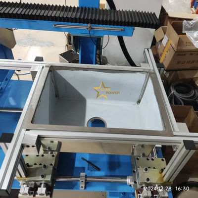 درجة عالية من التشغيل الآلي مصممة CNC سطح آلة لحام للفولاذ المقاوم للصدأ المغسلة اليدوية