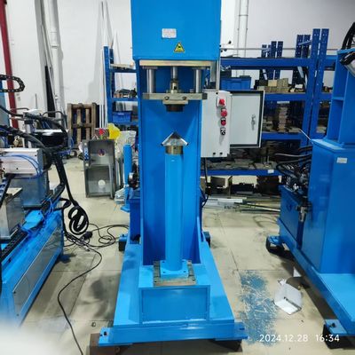 380 فولت آلة ضغط الركن الهيدروليكية للغاسات الفولاذ المقاوم للصدأ