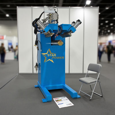 سعر جيد آلة لحام الزوايا الدائرية بسلاسة بدقة ±0.1 مم ولوحة تحكم CNC لصناديق التوزيع الانترنت