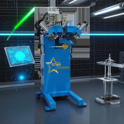 آلة لحام تقريب الزوايا CNC ثنائية المحاور لأحواض الغسيل المصنوعة من الفولاذ المقاوم للصدأ مع إمكانية تعديل R5-R15mm و 80-100 حوض غسيل لكل وردية