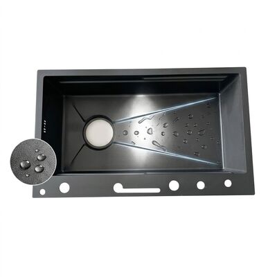 سعر جيد Drop-In 30x18 Double Bowl Kitchen Sink SUS304 Handmade 50/50 Split 18 Gauge الانترنت