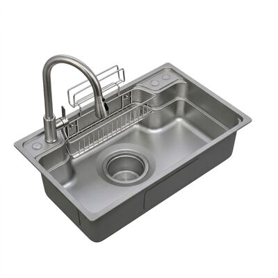 سعر جيد Farmhouse 36 Inch Apron Front Double Bowl Kitchen Sink SUS304 Handmade 16 Gauge online