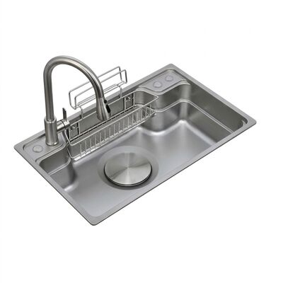 سعر جيد Apron Front 23x21 Handmade Bar Sink SUS304 16 Gauge Single Bowl Deep Basin الانترنت