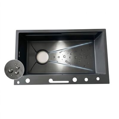 سعر جيد 30 Inch Drop-In Double Bowl Kitchen Sink 22 Gauge with Two Faucet Holes الانترنت