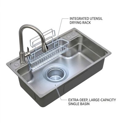 سعر جيد 35 Inch Apron Front Farmhouse Double Bowl Kitchen Sink 16 Gauge Handmade SUS304 online